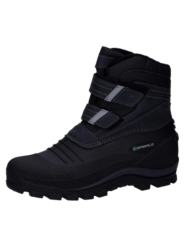 Spirale Tove, Mens Hiking Boots, Winter Boots with Fleece Lining with Insulating Foam, Double Layer Felt, Grey, 7 UK (41 EU)