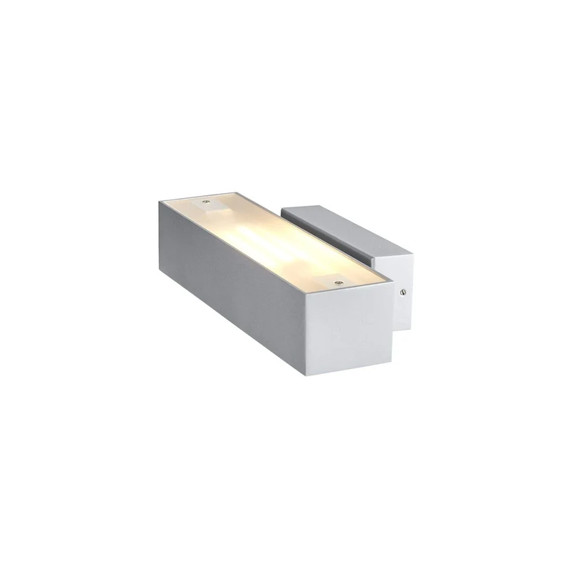 SLV Wall-Mounted Light Andreas QT-DE12 / Internal Wall Illumination, Surface-Mounted Light, Wall-Mounted Light, Ceiling Spotlight / R7s 118mm 80W Grey