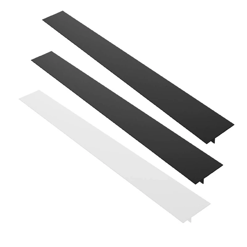 3 Pack 25'' Silicone Kitchen Stove Counter Gap Filler Cover, AIFUDA Heat-Resistant Spill Guard Seals for Kitchen Cooker Work Surface, Stovetop, Oven, Washer, Dryer