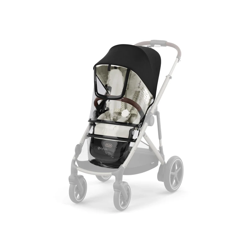 CYBEX Gold Rain Cover for Gazelle S and e-Gazelle S Pushchairs, with Reflective Elements, Transparent