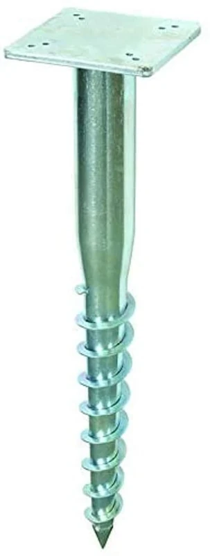 Schneider Umbrella Schneider Universal Floor Anchors for Screwing Parasol Stand Silver