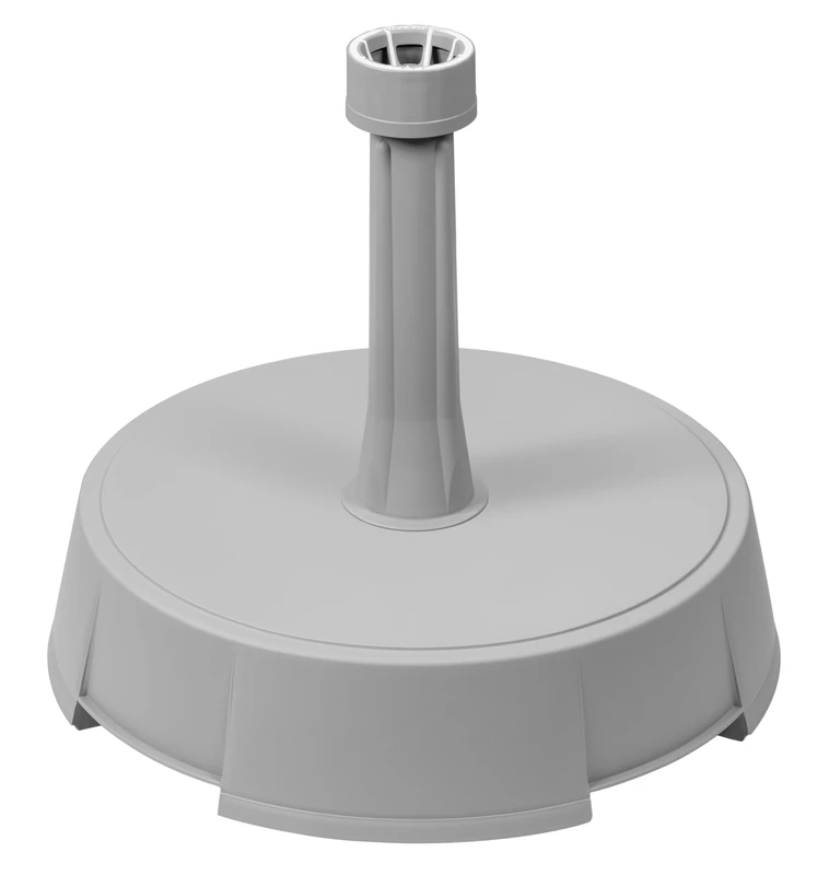 Schneider Umbrella Cutter Concrete Umbrella Stand Approx. 20 kg silver grey parasol base