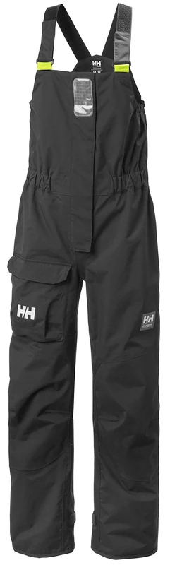 Helly Hansen Women's W Pier 3.0 Bib, Ebony, XS