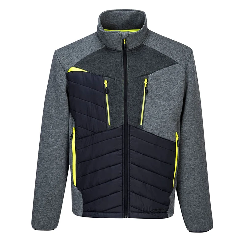 Portwest DX4 Hybrid Baffle Jacket, Size: M, Colour: Metal Grey, DX471MGRM