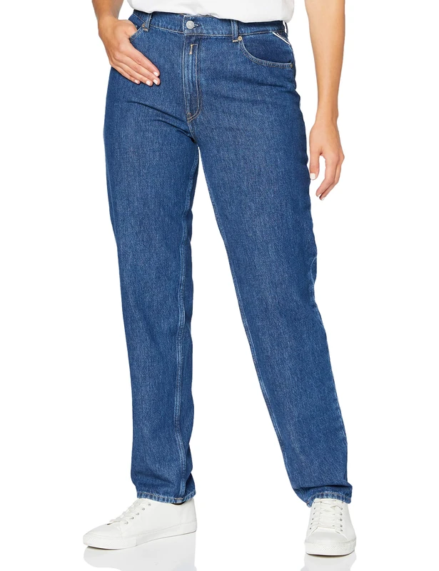 REPLAY Women's Kiley Jeans, 007 Blue, 25W / 30L