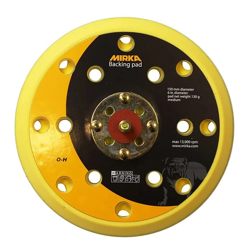 Mirka 8295291511 Medium Sanding Discs 5/16" Handle 15 Holes Diameter 150mm Pack of 100