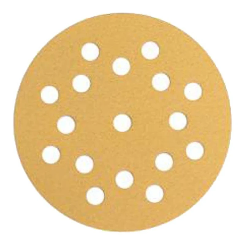MIRKA 2364709915 Gold grip, 125mm, 17 Holes, grain P150 - Packing units 50