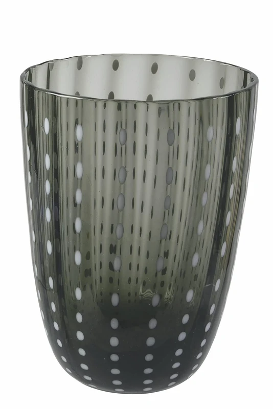 Villa D'Este Home Tivoli 2195171 Set of 6 Kalahari Tumblers, Smoky Grey, Glass