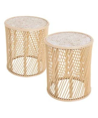 Casa D'Or DC-289209 Set of 2 Bamboo Childrens Tables