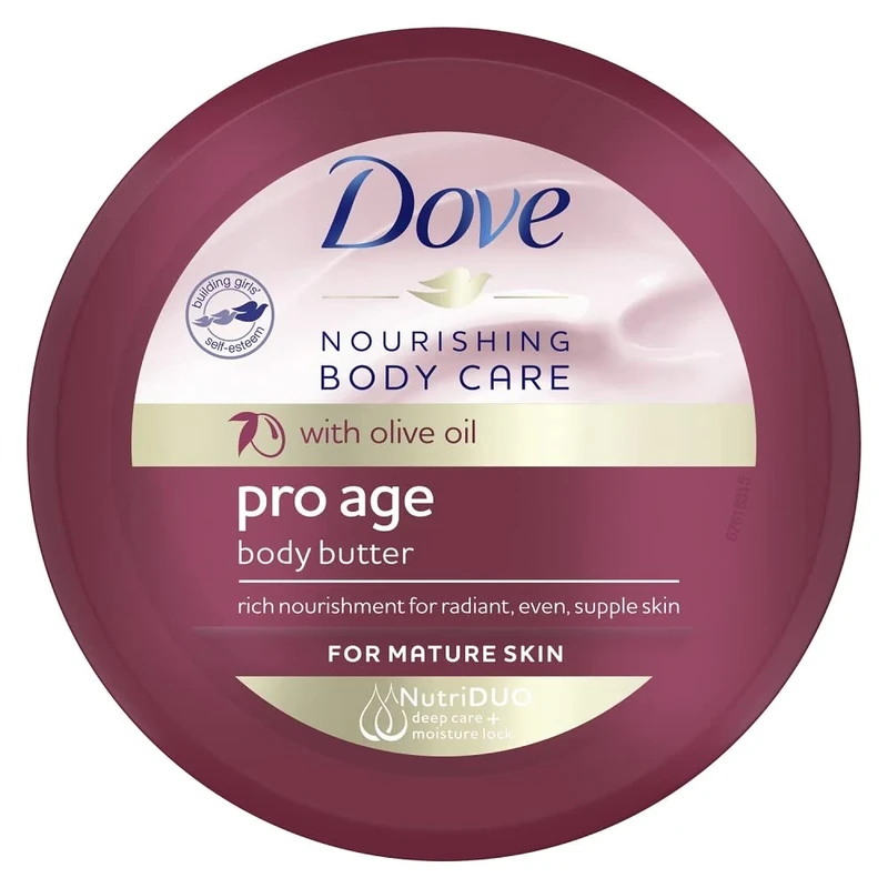 Dove Nourishing Body Care Pro Age Body Butter 250ml (Pack of 3)