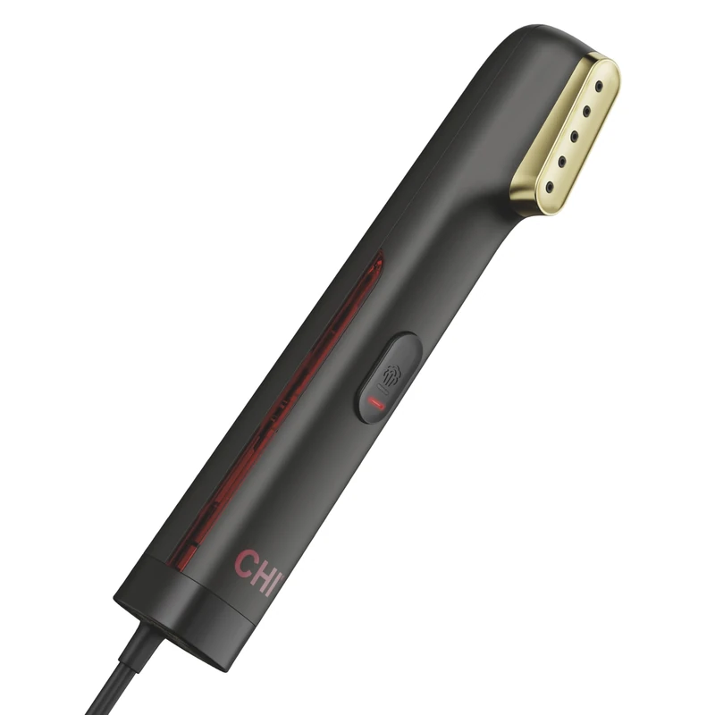 CHI Handheld Garment Steamer for Clothes, Fabric and Drapes, 5 Minutes of Continuous Steam, Portable Wrinkle-Remover for Home and Travel, Black (11580)