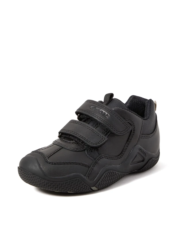 Geox Girl's Jr Wader a Shoes, Black, 1 UK Child