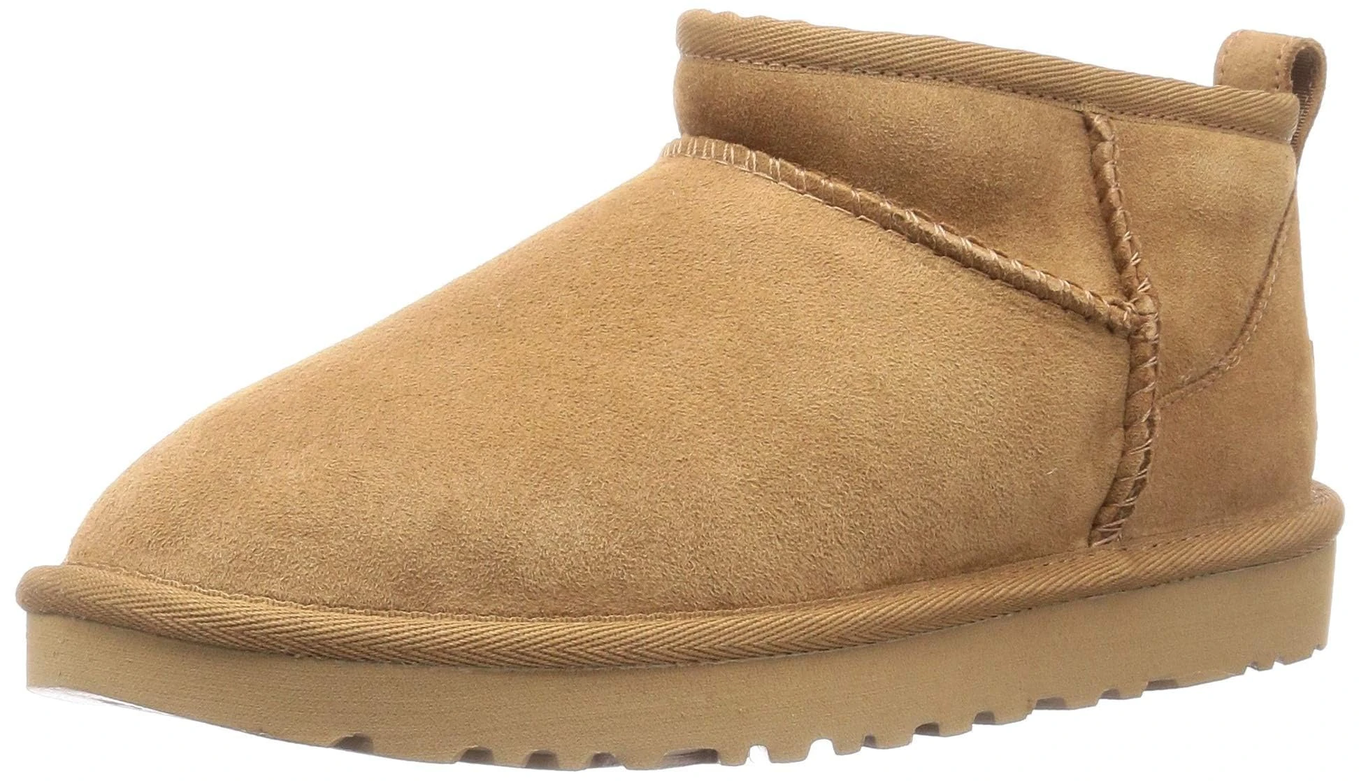 UGG Women's Classic Ultra Mini Ankle Boot, Chestnut, 6 UK