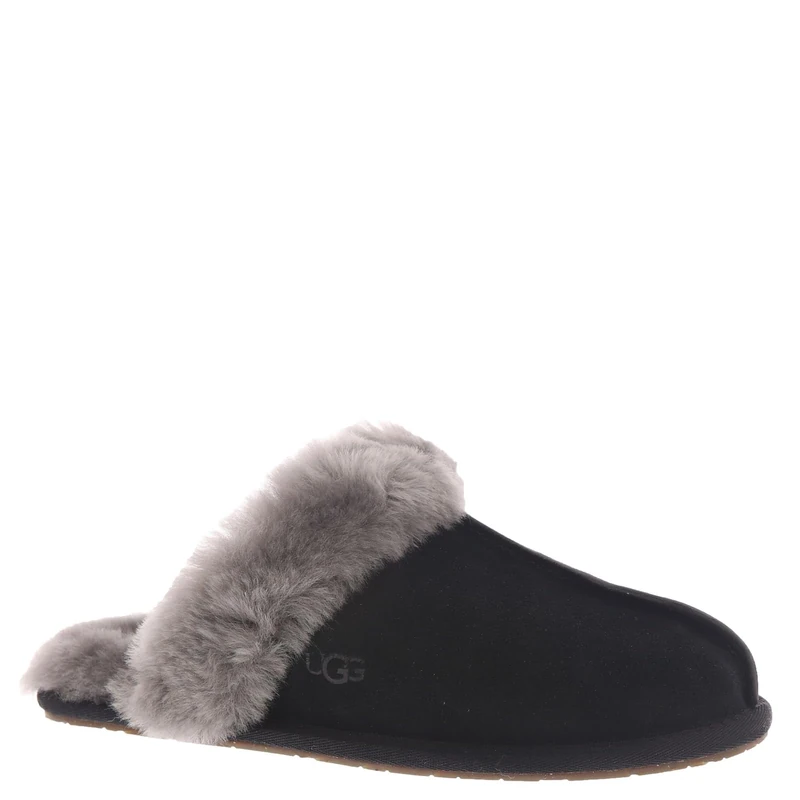 UGG Women's Scuffette Ii Slipper, Black Grey, 3 UK