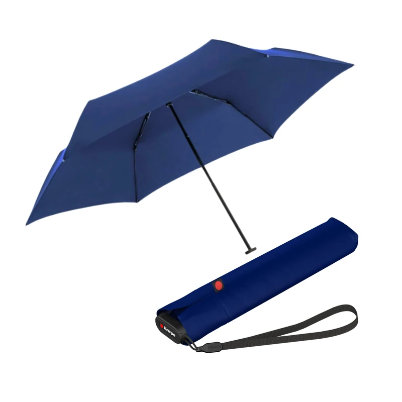 Knirps Ultra US.050 Slim Manual Pocket Umbrella - Ultra Light and Flat - Storm Proof - Windproof - 21 cm