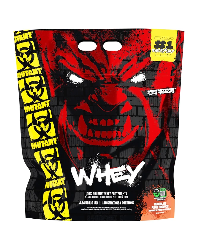 Mutant Whey Chocolate Fudge 4.54 kg (10 lbs)