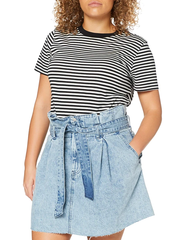 REPLAY Women's W9855r.000.356788b Skirt, 010 Light Blue, L