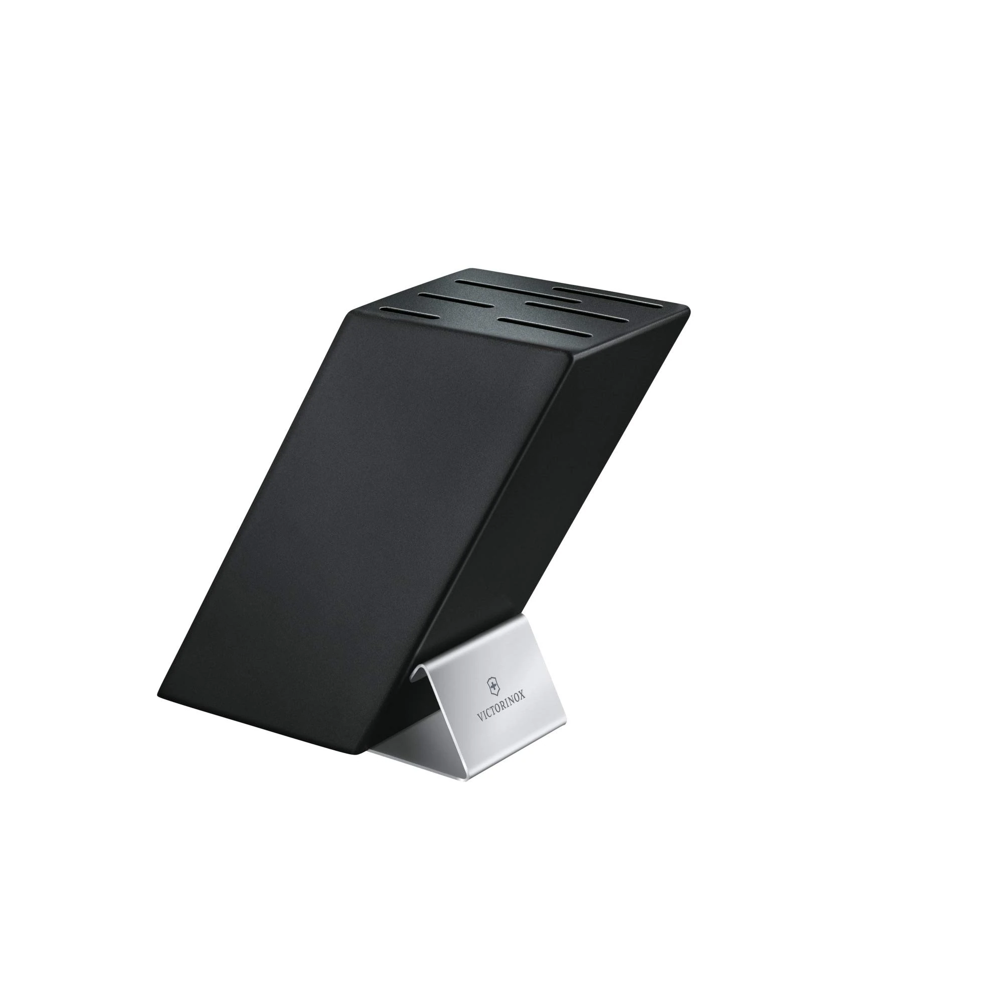 Victorinox Knife Block, For 6 Kitchen Knives, Knife Storage, Space-Saving, Wood, Black