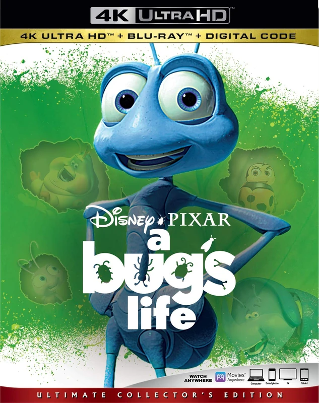 A Bug's Life [Blu-Ray] [Region Free] (English audio)
