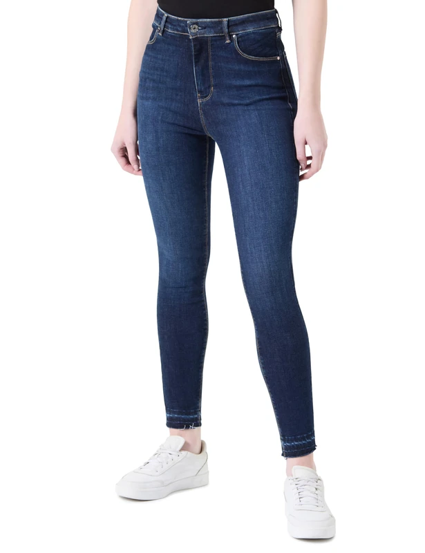 BOSS C_Maye Hr Shp Jeans Women's Trousers, Navy412, 38S