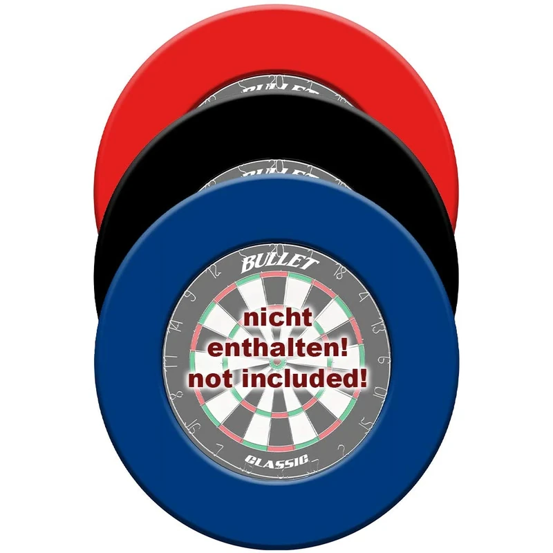Bullet - Reversable Dartboard Surround Ring Protection - for Home Practice, Office, Pub, Parties, Blue, 68cm