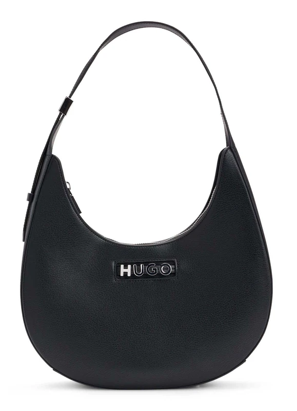 HUGO Women's Mel 2.0 Hobo, Black, One Size