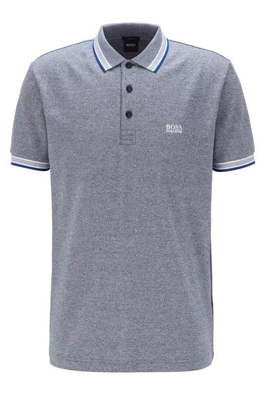 BOSS Men's Paddy Polo Shirt, Dark Blue409, 6XL
