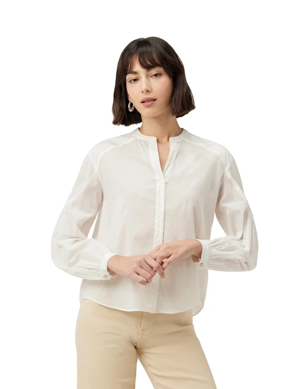 BOSS Women's C_berday_1 Blouse, Open White118, 8 - Image 1