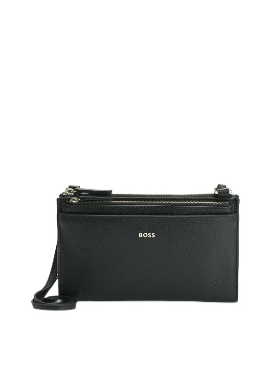 BOSS Women's Alyce Minibag BM Crossbody, Black, One Size