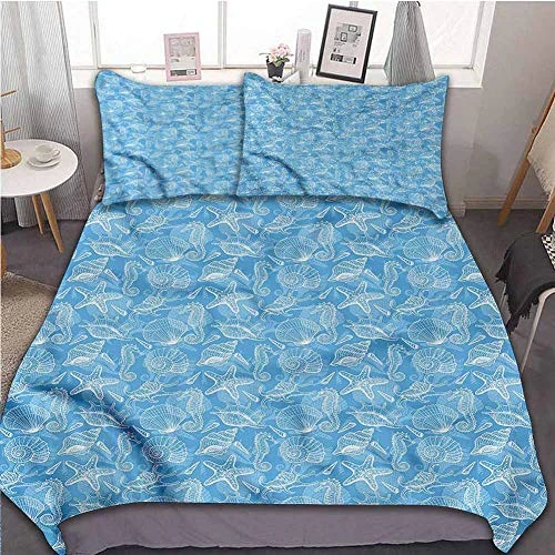 Hugo Men's Ash Slim Fit Jeans in Blue Stretch Denim with Distressed Effects, Bright Blue, 31 W/30 L