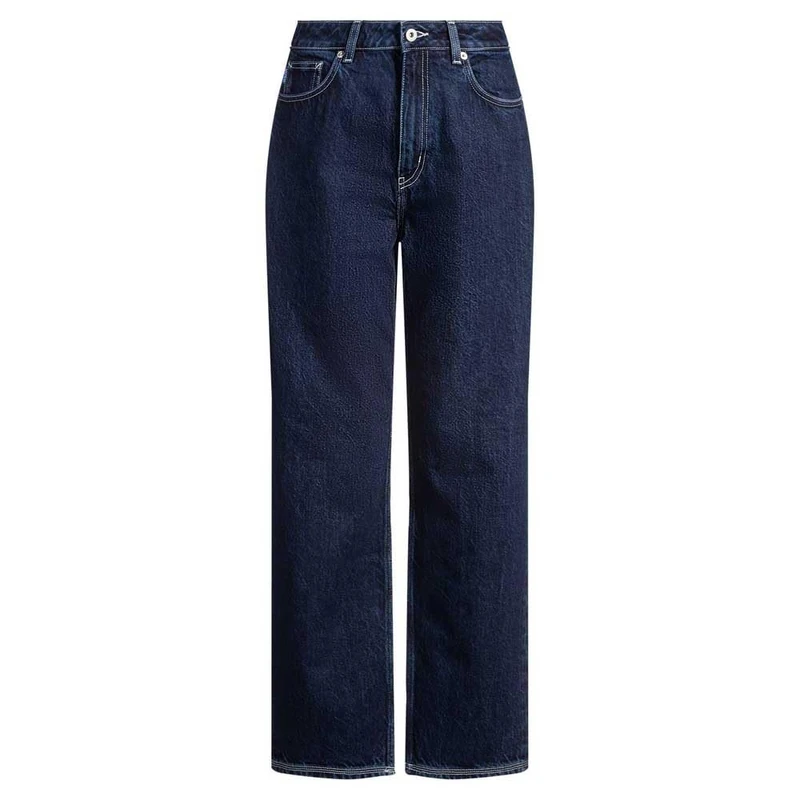 Hugo Women's Elyah_3_b Jeans Trousers, Navy, 24W x 32L - Image 1