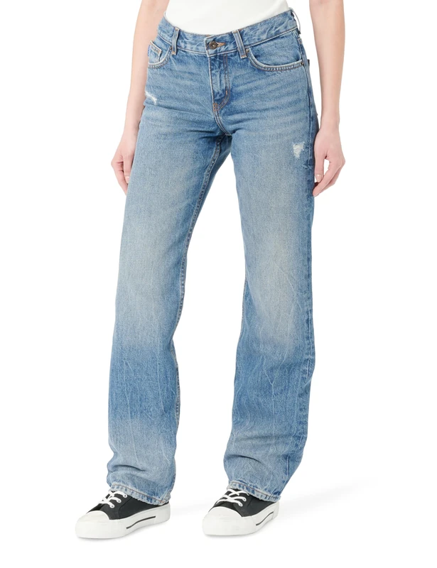 Hugo Getali_b Women's Jeans Trousers, Medium Blue, 27W x 34L