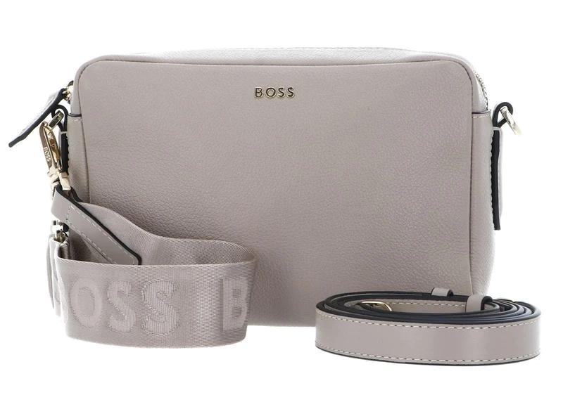 BOSS Women's Alyce Crossbody BM Crossbody, Light Beige, One Size