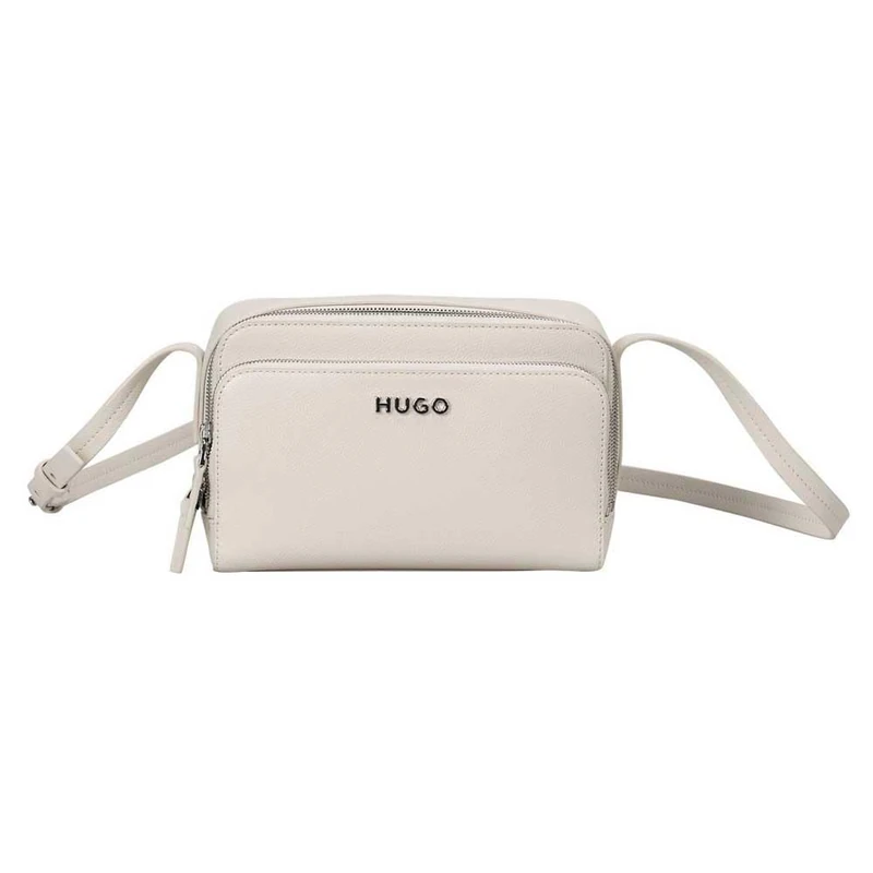 HUGO Women's Chris Crossbody Double, Open White, One Size