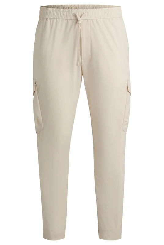 BOSS Men's T_urbanex-cargolight Trousers_Flat, Light/Pastel Green334, W46