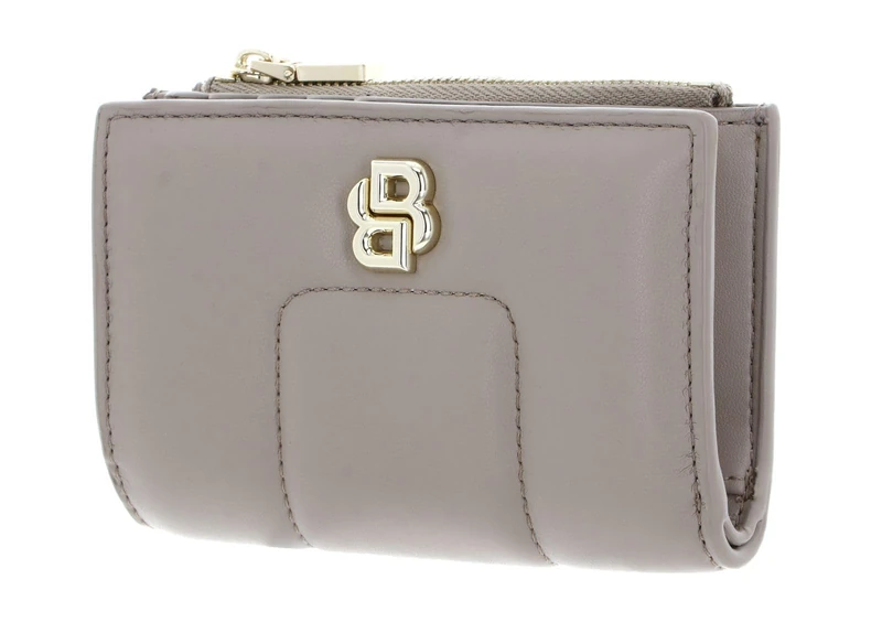 BOSS Women's B Icon SM Wallet, Light Beige, One Size