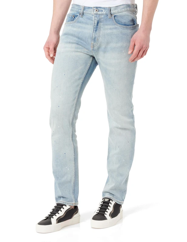 Hugo Men's Ash Jeans Trousers, Bright Blue, 29 W/30 L