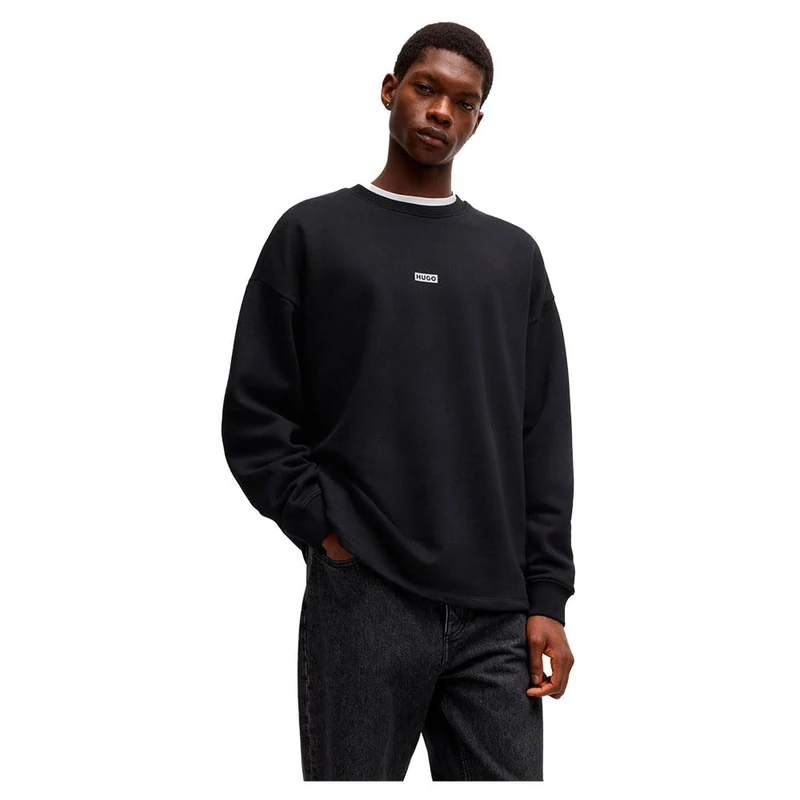 HUGO Men's Naviu Sweatshirt - Black - XXL