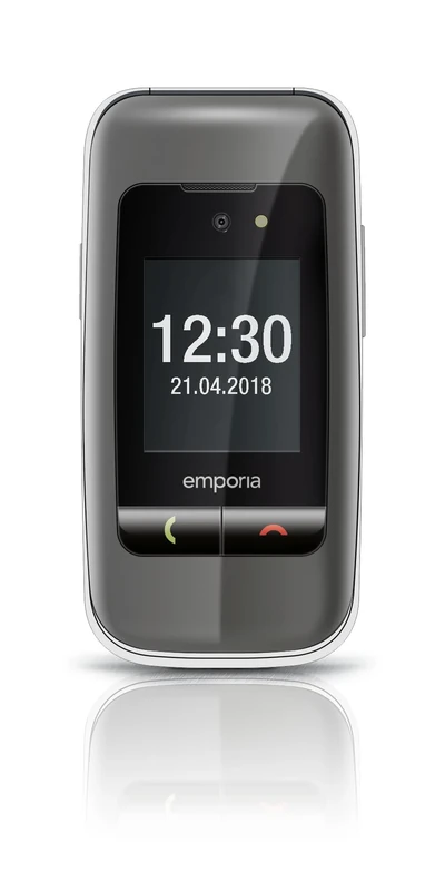 Emporia Clamshell Mobile Phone Grey