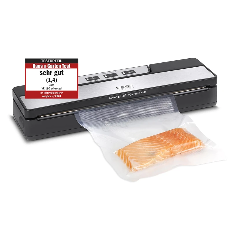 Caso Vacuum Sealer VR 190 black silver (1520)