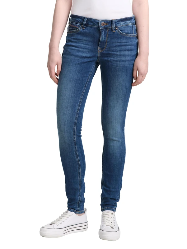 Tom Tailor Denim Women's 20622022 Jona Extra Skinny Jona Extra Skinny Jeans, 10113 - Clean Mid Stone Blue Denim, 30W / 34L