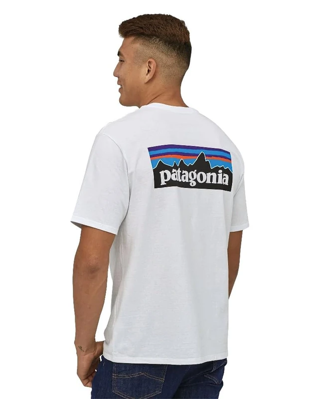 Patagonia 38504-WHI M's P-6 Logo Responsibili-Tee T-shirt Men's classic navy M - Image 1