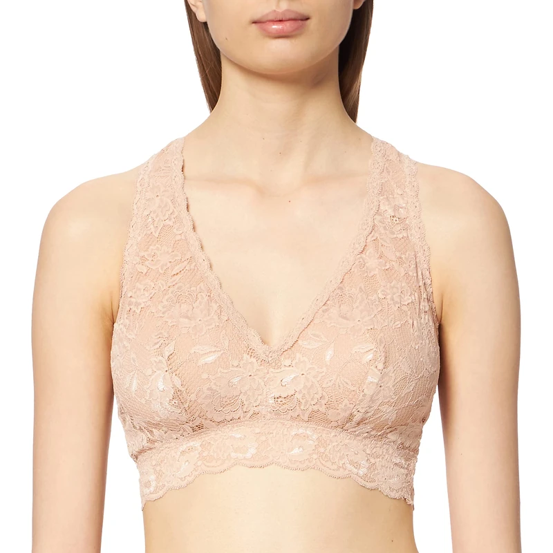 Cosabella Women's NSN Curvy Racie Rcrbk Bralette Bra, Sette, Small