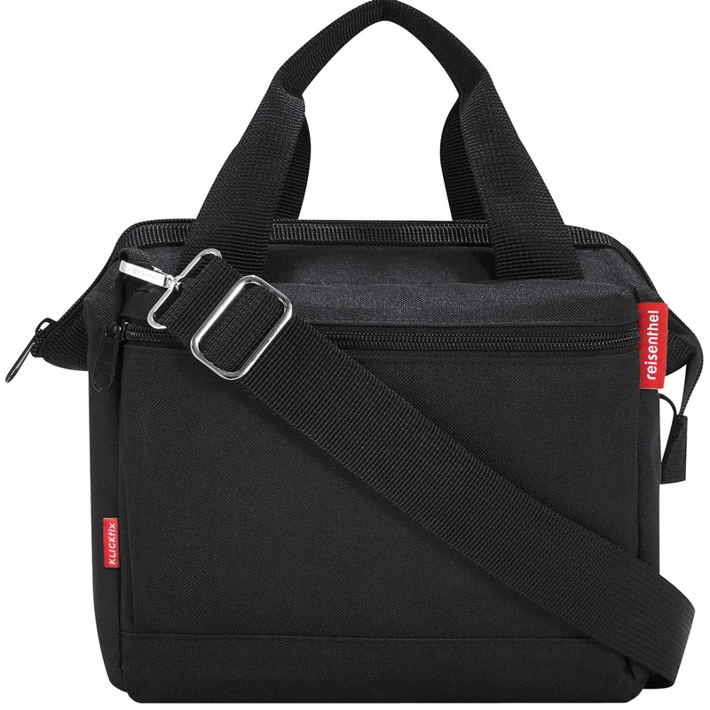 KLICKfix Unisex - Adult SW Handlebar Bag, Black, Plain