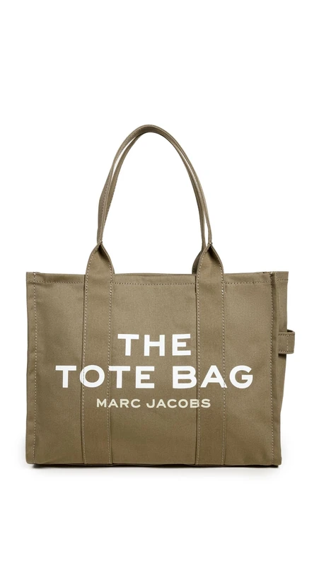 MARC JACOBS M0016156-372 THE LARGE TOTE Bag Women's SLATE GREEN Size ONE SIZE
