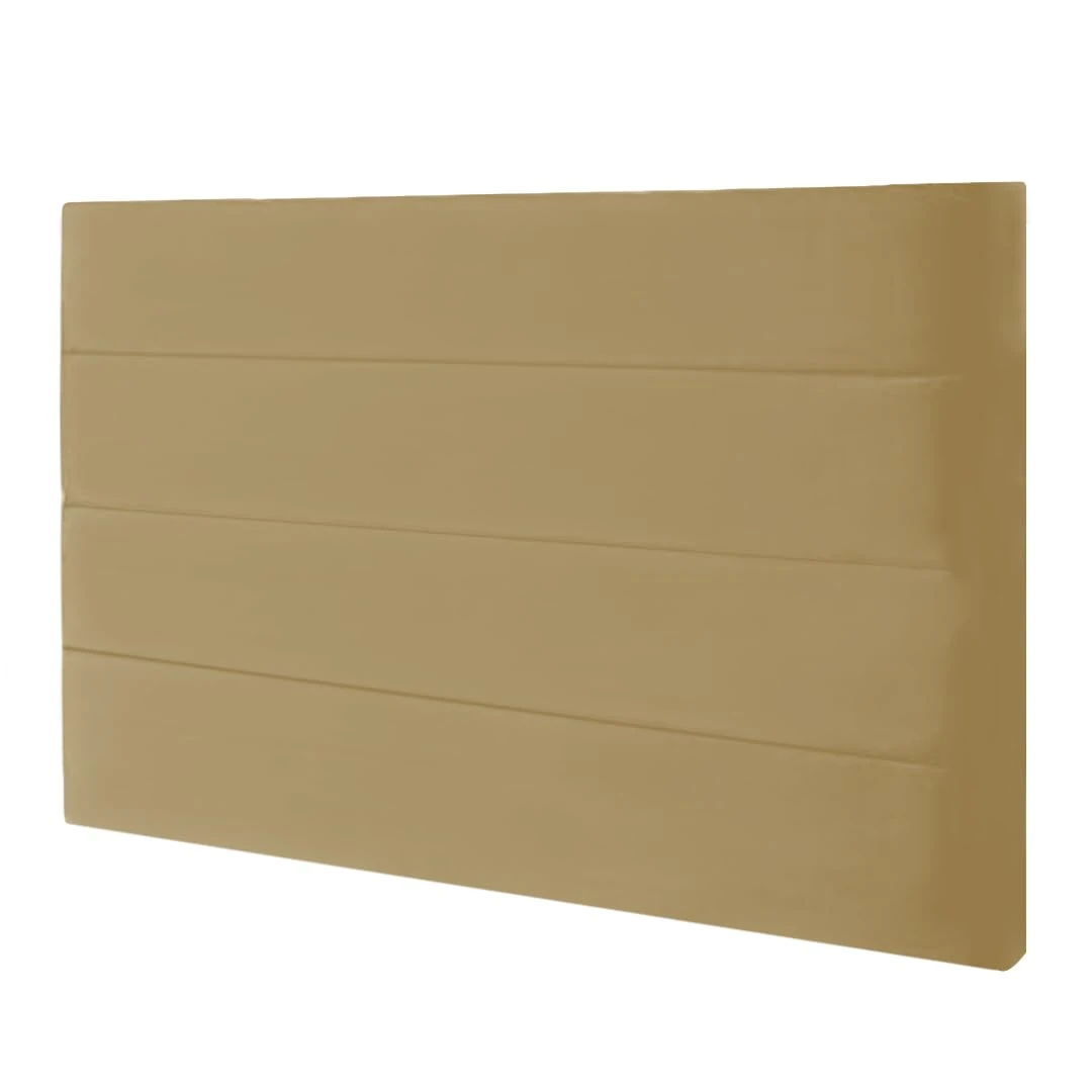 Khul Headboard for Divan Beds Furniture Bedrooms Plush Velvet (Coffee, King Size 5 FEET, Height 36 INCHES)