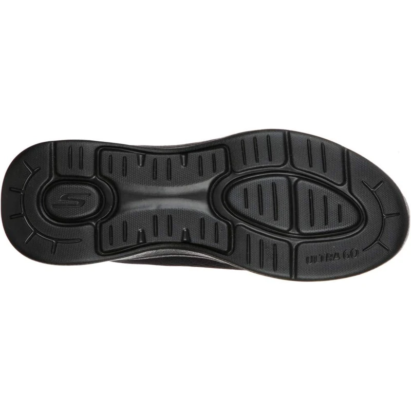 Skechers Men's Go Walk Arch Fit Idyllic Sneaker,Black Textile/Synthetic/Trim,14 UK