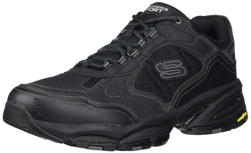 Skechers Men's 51893 Trekking Shoes, Black, 12 UK