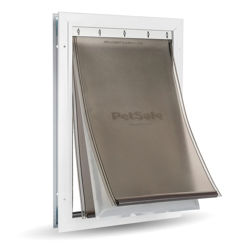 PetSafe Extreme Weather Energy Efficient Aluminium Pet Door - Insulated Flap System - Medium - Image 1