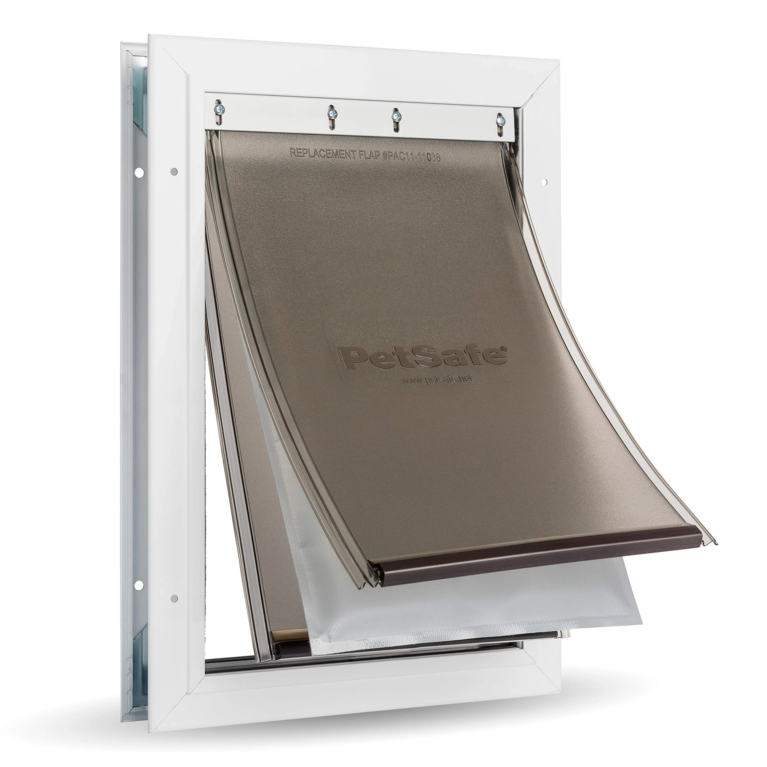 PetSafe Extreme Weather Energy Efficient Aluminium Pet Door - Insulated Flap System - Large